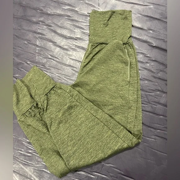 Aerie high waisted jogger pants in olive green‎ size S/TP - Picture 6 of 10